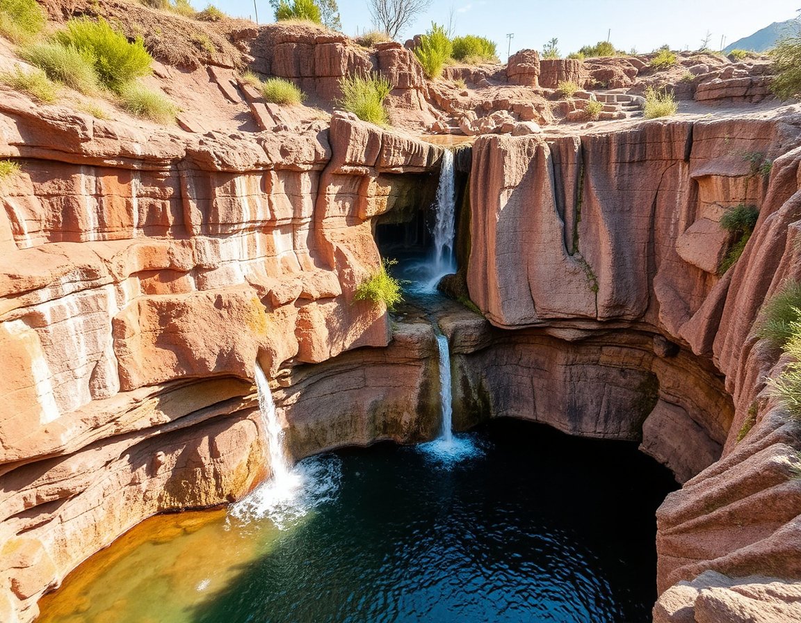 Hierve_el_Agua, Mexico
