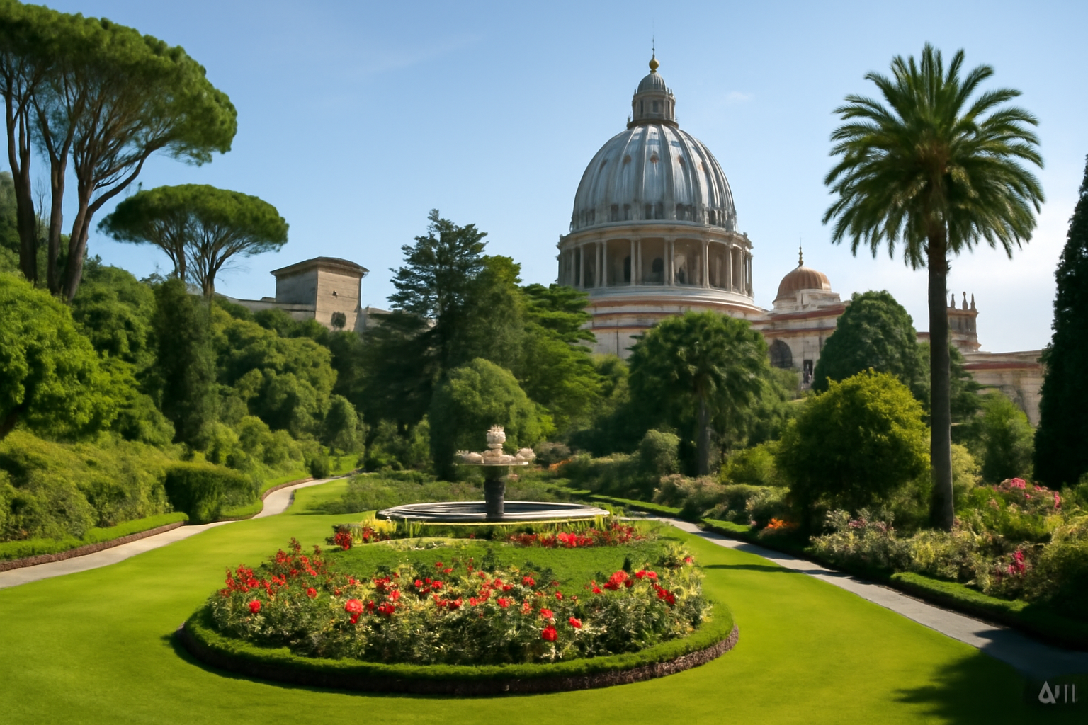 Jardines_Vaticanos, Ciudad_del_Vaticano