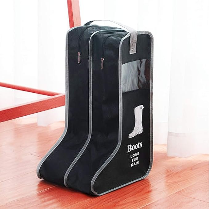Bolsas de almacenamiento portátiles para botas altas de equitación