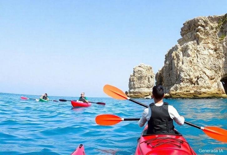 Práctica de Kayak y Canotaje