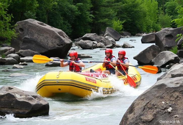 Práctica de Rafting
