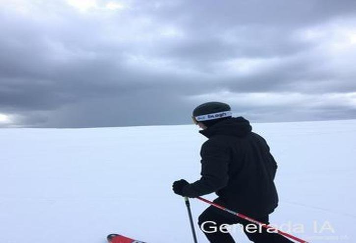 Esquí, montaña nieve y snowboard